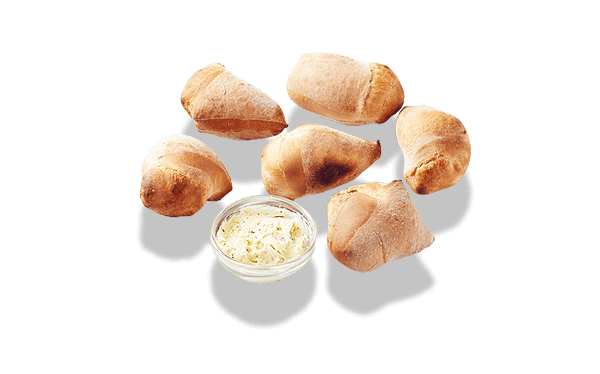 Pizzabrötchen mit Kräuterbutter