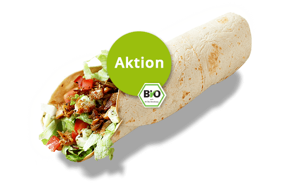 BIO Pulled Chicken Wrap